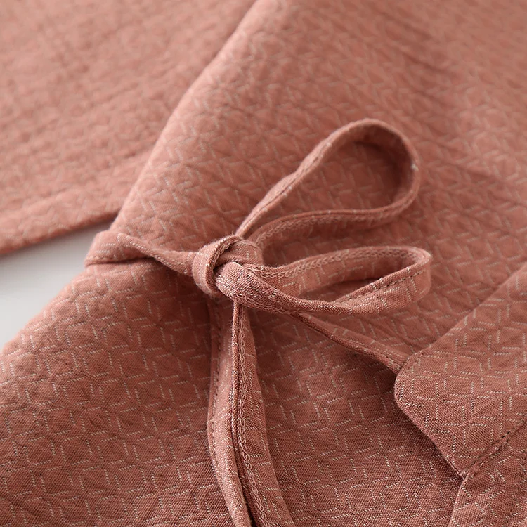 Cotton Gauze Kimono Couple Pajama Set