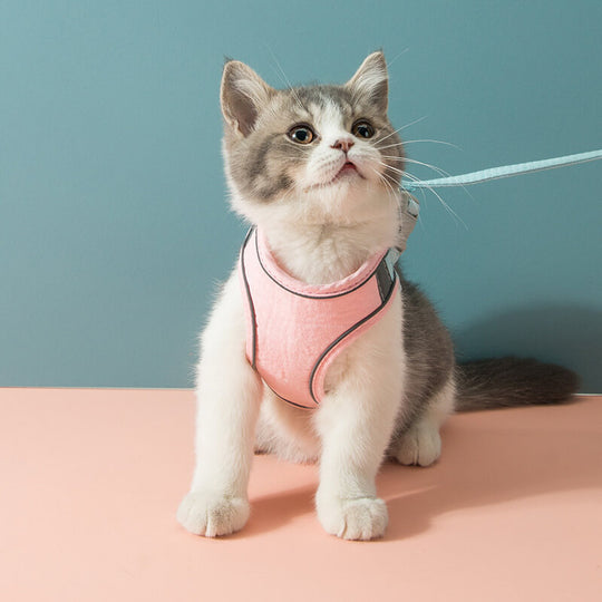 Escape-proof Cat Harness and Leash for Walking-gladdween