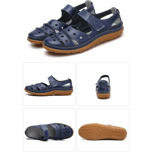 Comfyfleek Wide Toe Box & Wide Size Leather Shoes