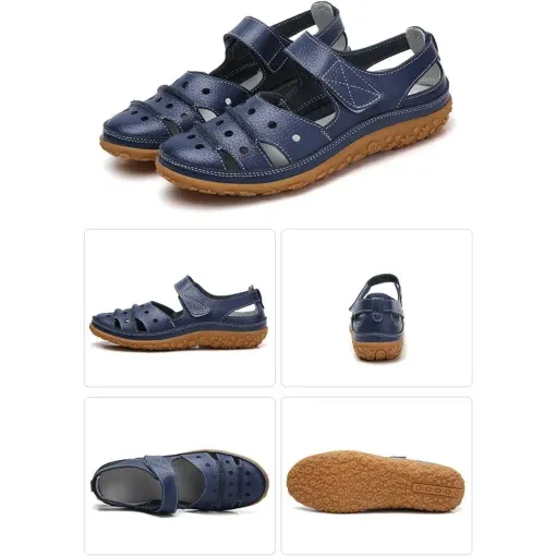 Comfyfleek Wide Toe Box & Wide Size Leather Shoes