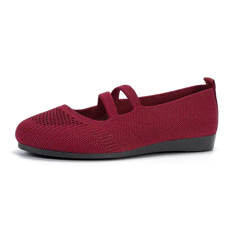 Mesh Ballet Flats for Women