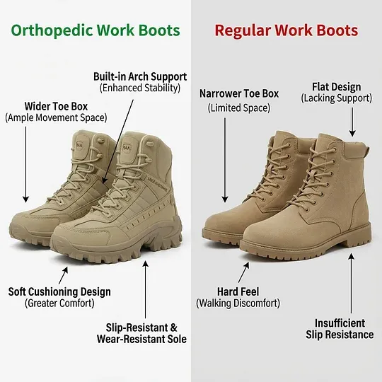 Orthopedic Anti Puncture Work Boots