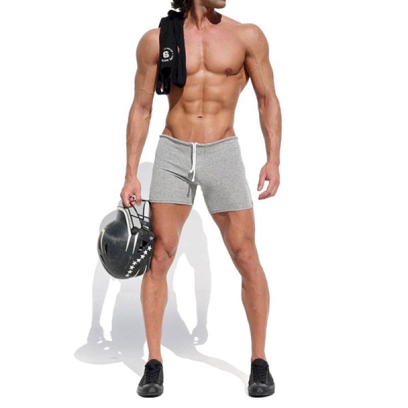 Men's Solid Slim Drawstring Vacation Casual Shorts