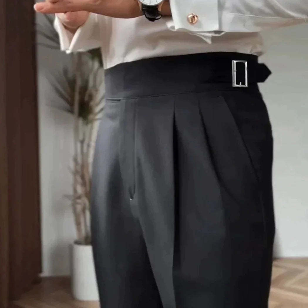 Classic Buckle Pants