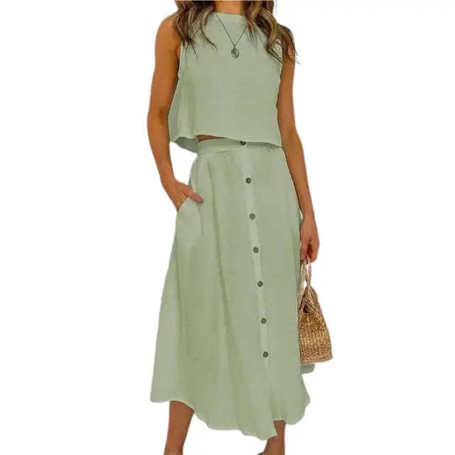 Vernie - Sleek Crop Set