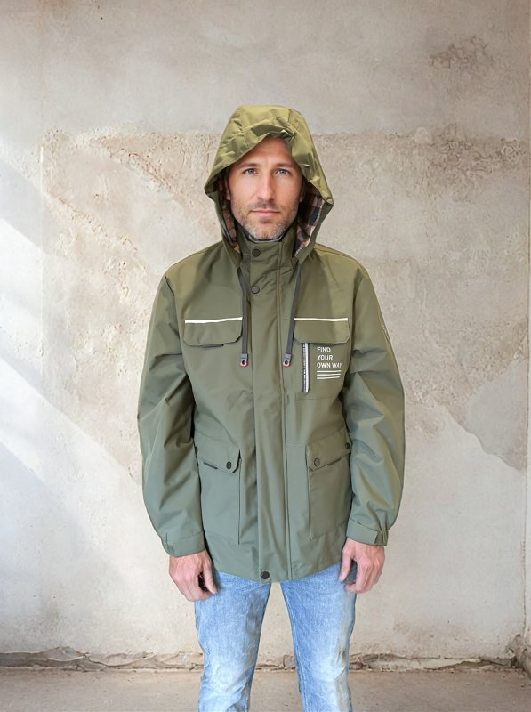 Men's Winter Hooded Jacket