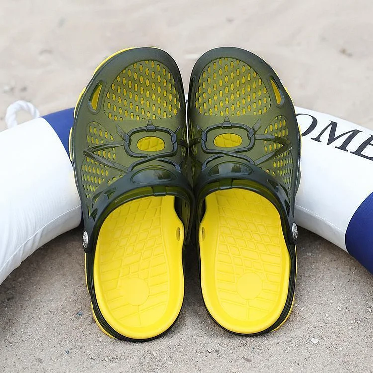 Men's Hollow Out Breathable Light Weight Beach Casual Sandals