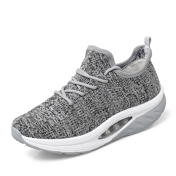 Women Cushioned Light Mesh Platform Orthopedic Sneakers