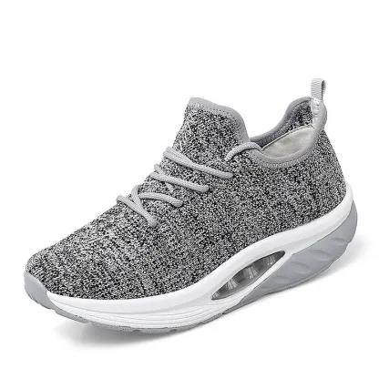 Women Cushioned Light Mesh Platform Orthopedic Sneakers