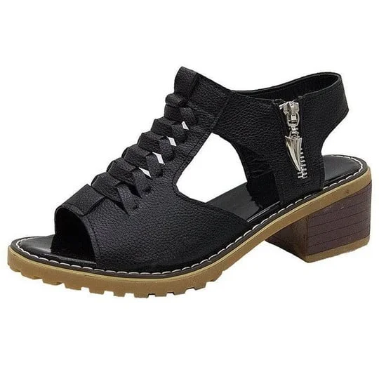 Fashionable Orthopedic High Heels Open Toe Sandals For Women