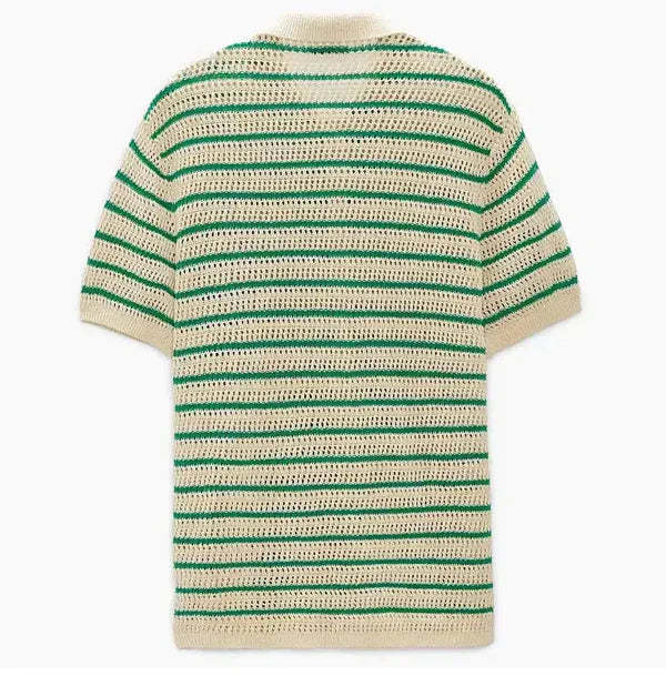 Men Striped Wool Woven Casual Shirt