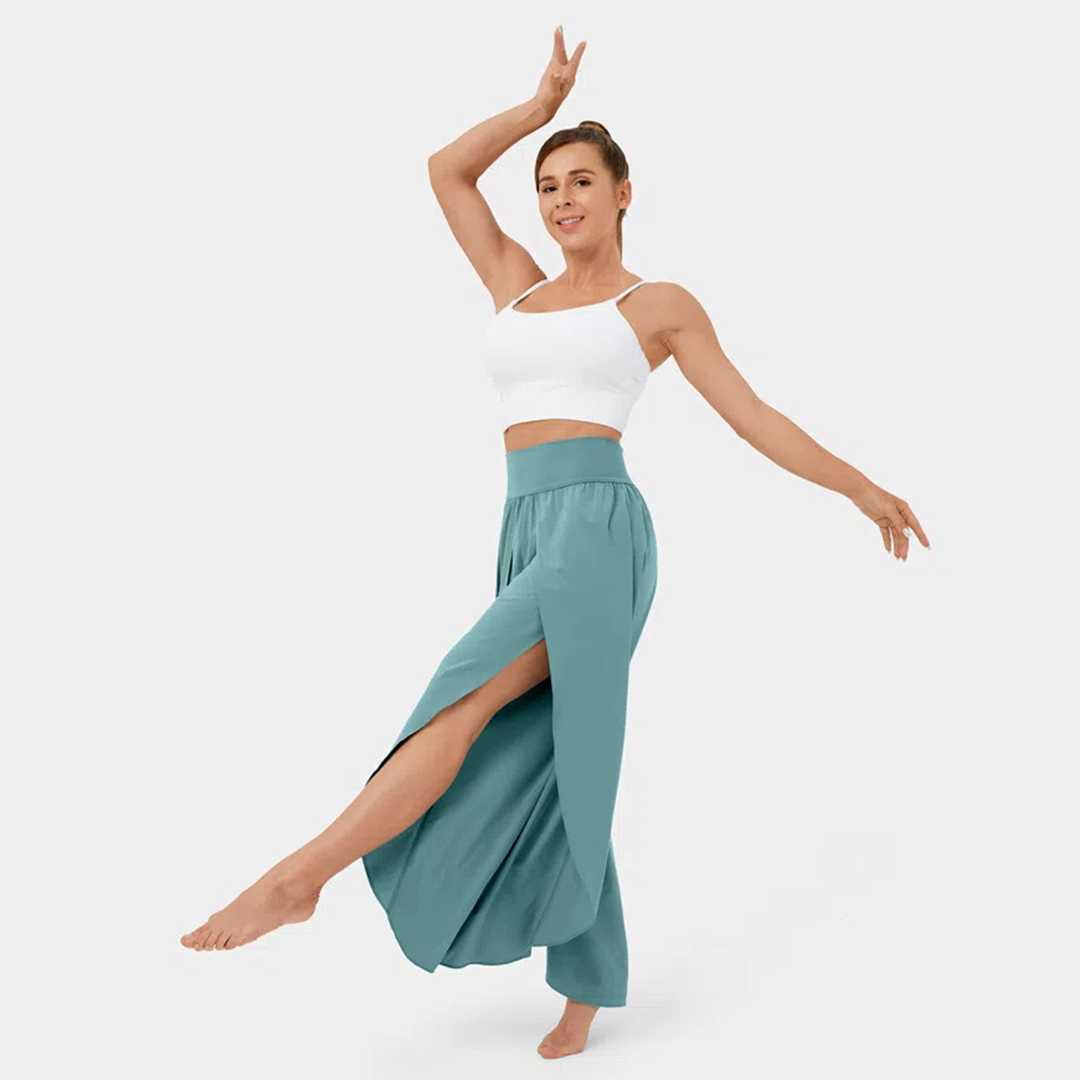 India - Flared Pants - Chic - High-Quality Fabric - Perfect for Casual Days