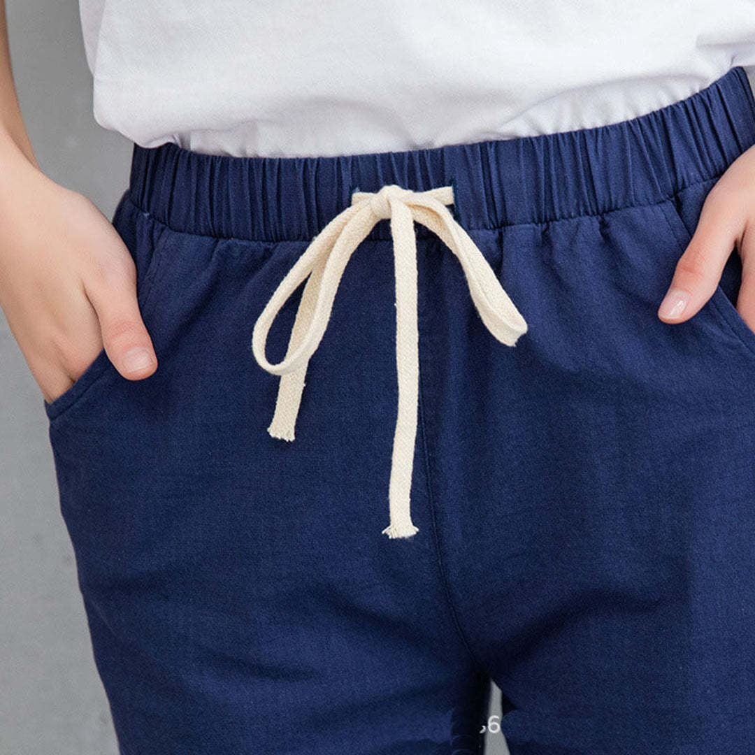 Irene - Straight-Leg Pants - Chic - High Quality Fabric - Perfect for Casual Days