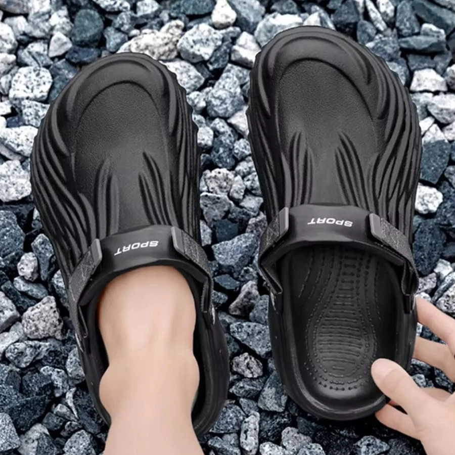 Orthopedic Garden Clogs for Men Non-Slip Lightweight Sport Sandals with Arch Support