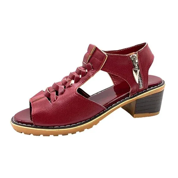 Fashionable Orthopedic High Heels Open Toe Sandals For Women