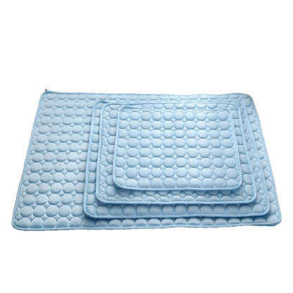 Pet Dog Cooling Mat Summer Keep Cool Ice Silk Mattress-gladdween
