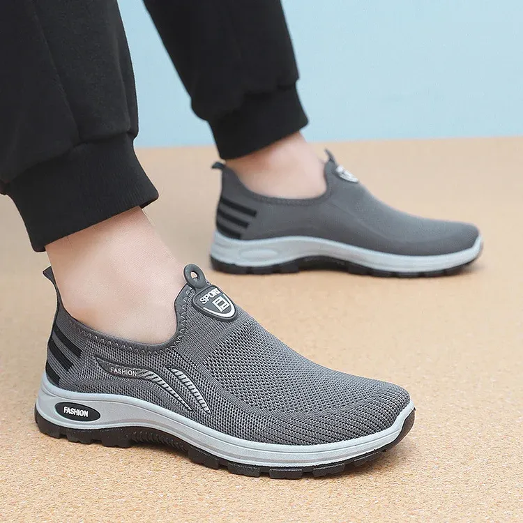 Men Slip-on Sneakers Light Orthopedic Shoes