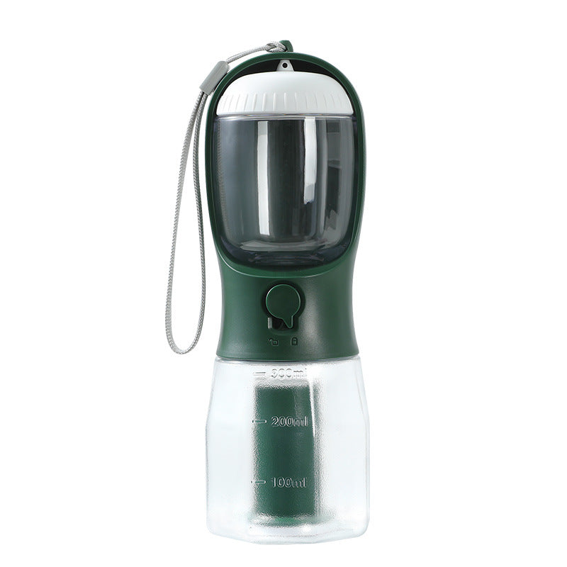 3in1 Dog Water Cup with Food and Waste Bag Holder