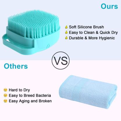 Pet Shampoo Grooming Brush