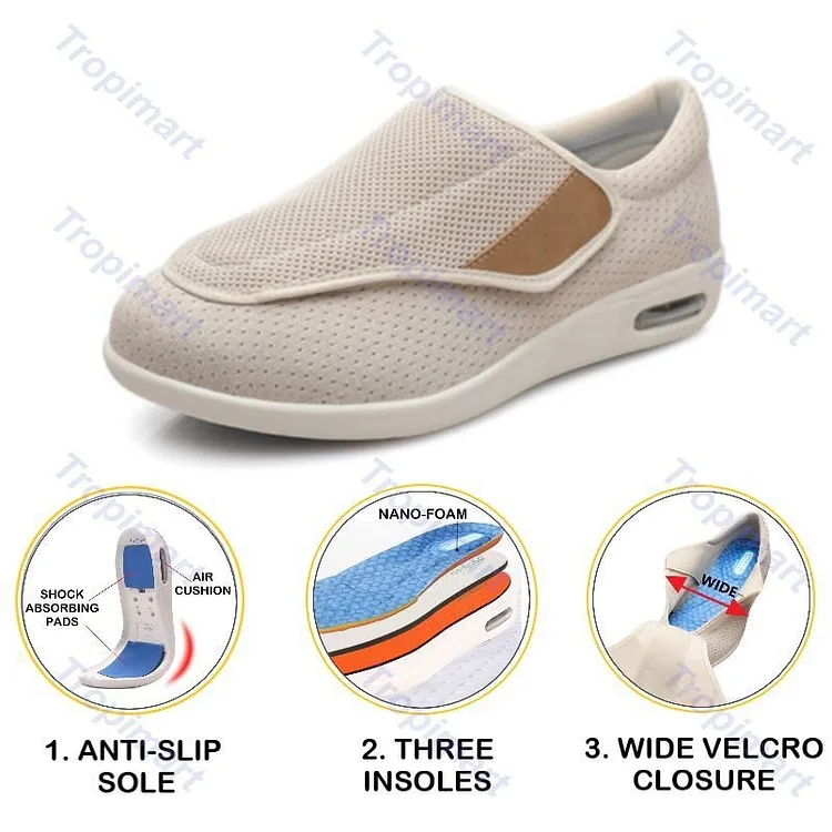 Plus Size Wide Orthopedic Diabetic Shoes For Swollen Feet Width Shoes