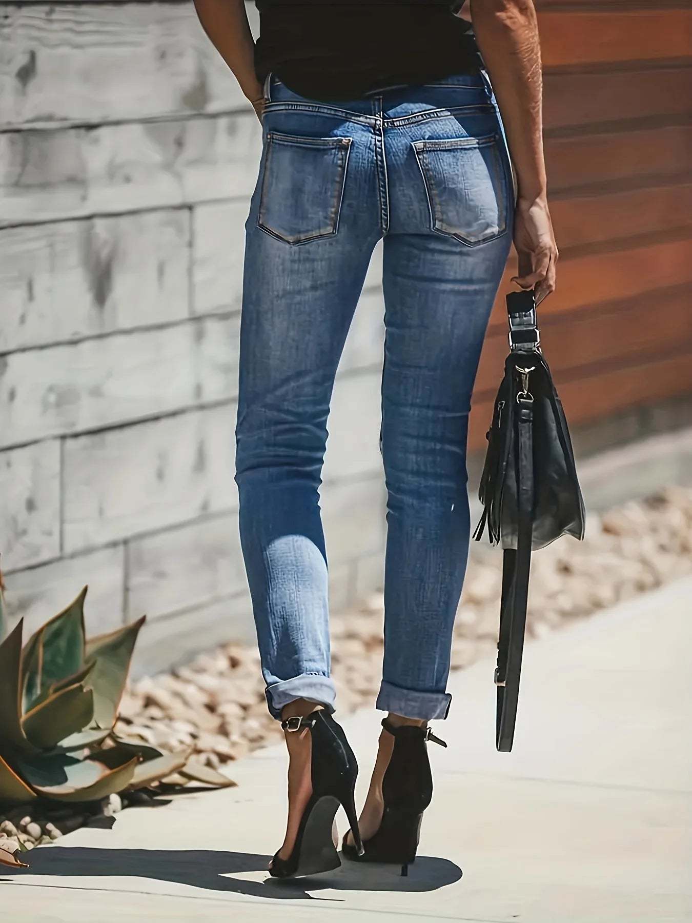 Angela - Casual Denim Jeans