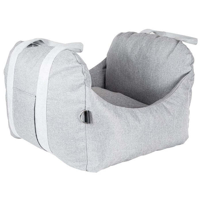 Car Seat Bed: Front First Class Portable & Detachable For Small & Medium Dog-gladdween