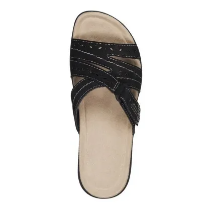 Leather Soft Footbed Orthopedic Arch-Support Shoes