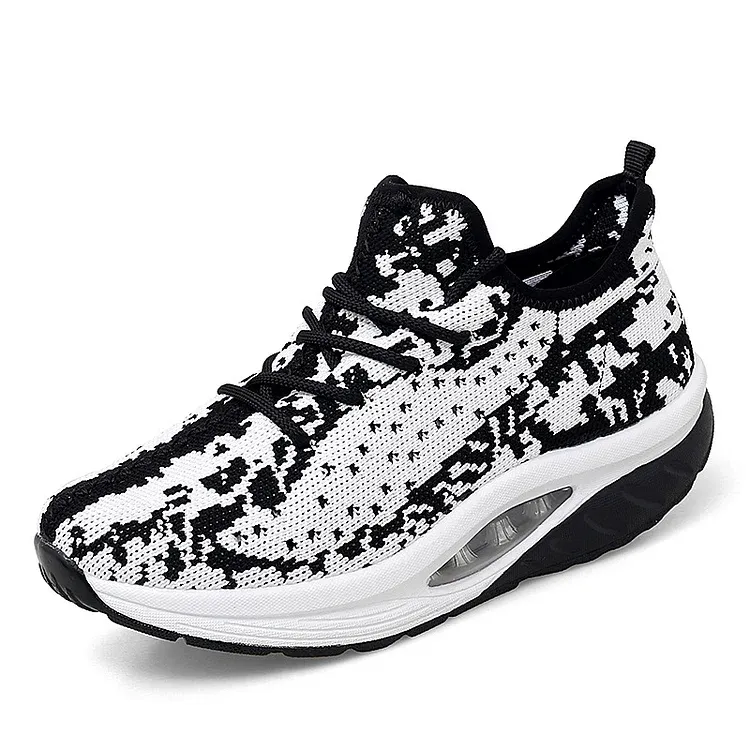 Women Cushioned Light Mesh Platform Orthopedic Sneakers