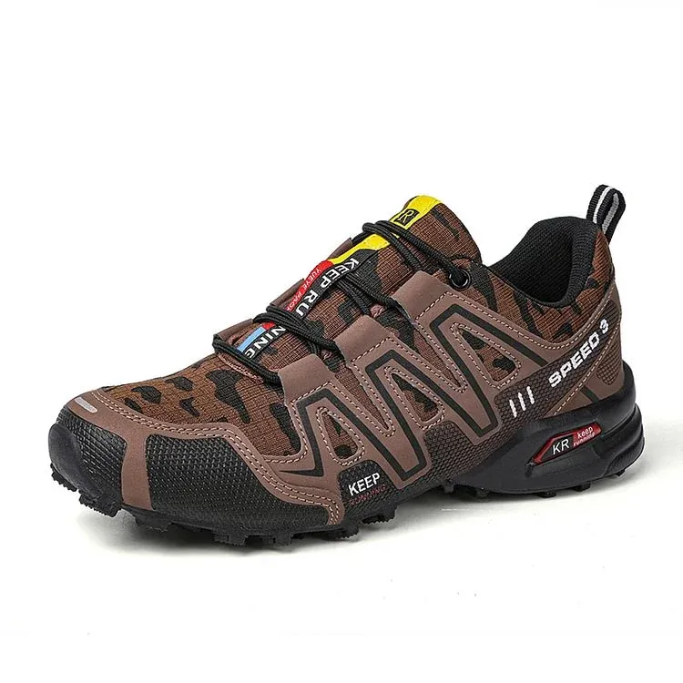 Men's Outdoor sports Breathable mesh anti-skid travel shoes