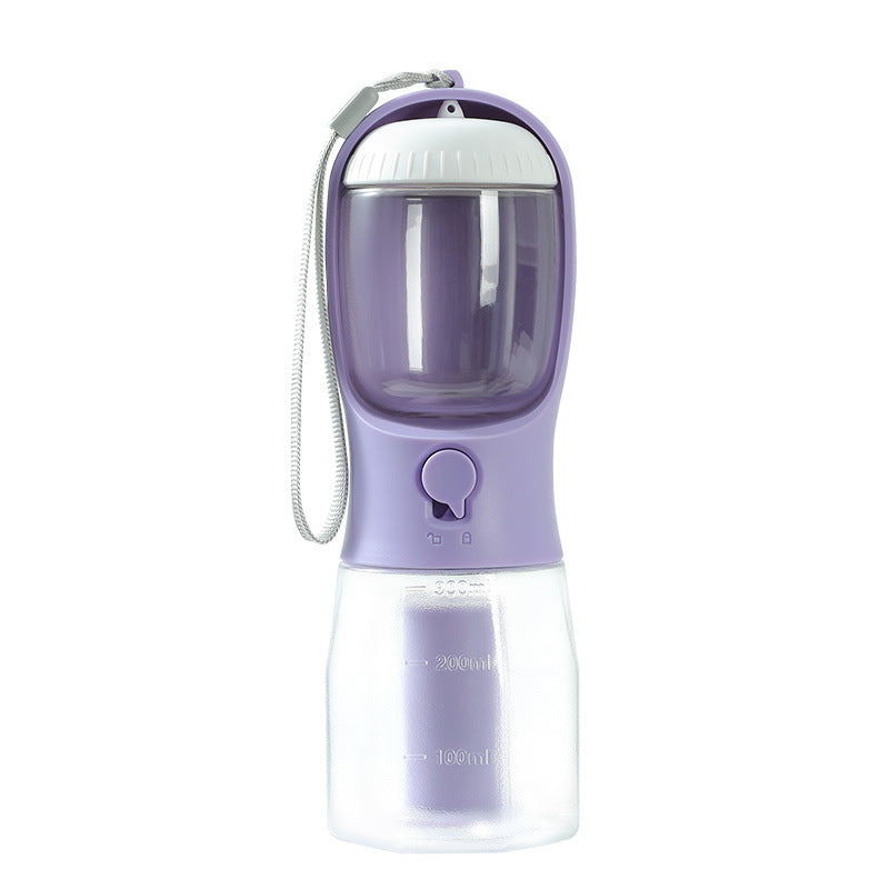 3in1 Dog Water Cup with Food and Waste Bag Holder