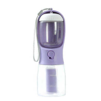 3in1 Dog Water Cup with Food and Waste Bag Holder