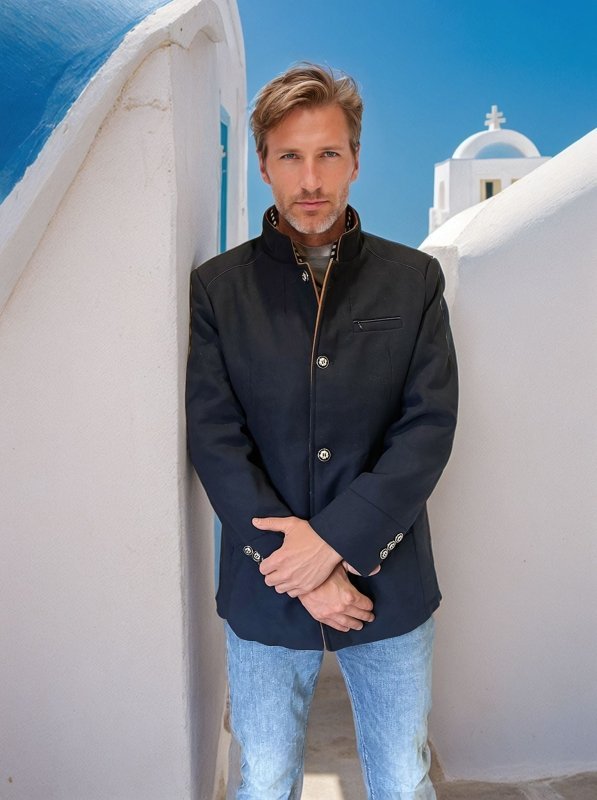 Business Wool Fashion Scarf Coat