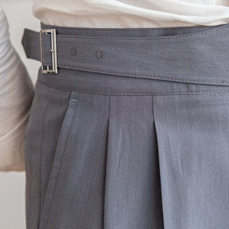 Classic Buckle Pants