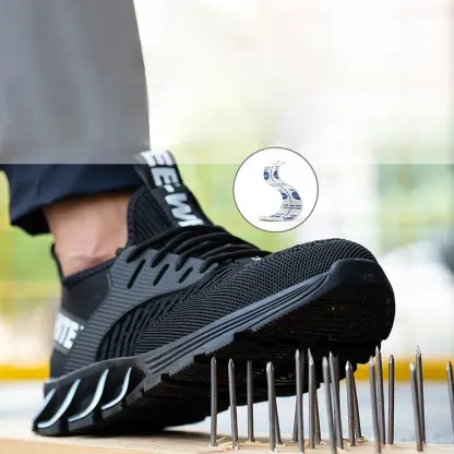 Orthopedic Reinforced Safety Steel Toe Boots