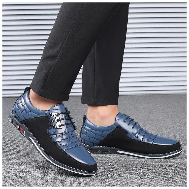 Gatsby Shoes Oxford Derby Orthopedic Leather Shoes
