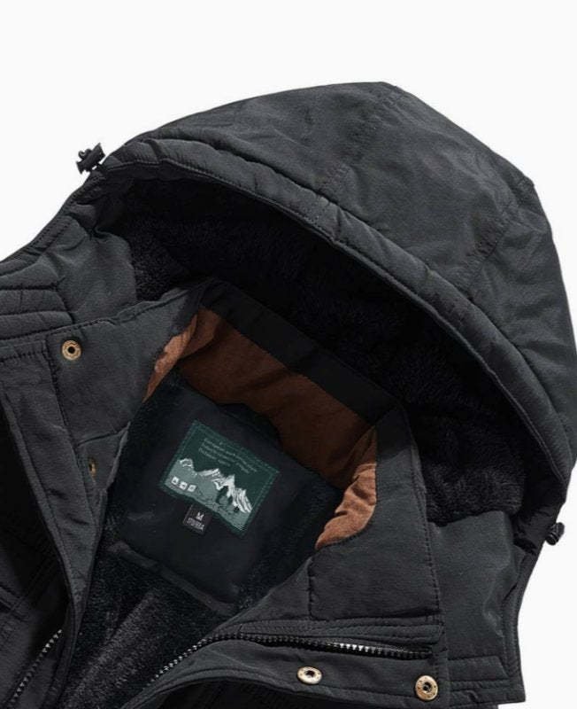 Warm Padded Jacket for Men in Winter