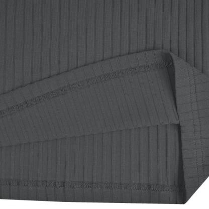 Men's Solid Striped Lapel Short Sleeve Shirt