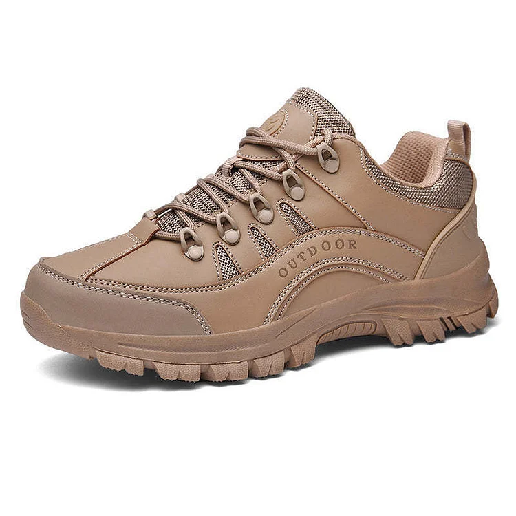 Outdoor Sports Thick Sole Waterproof Durable Men's Sneakers