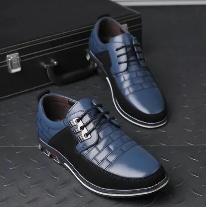 Gatsby Shoes Oxford Derby Orthopedic Leather Shoes