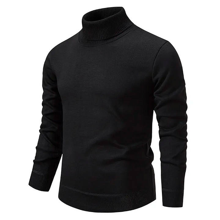 Men's Soft Wool Turtleneck