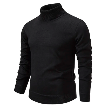 Men's Soft Wool Turtleneck