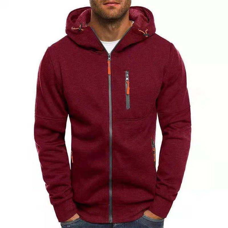Men's Sports Casual Cardigan Hoodie