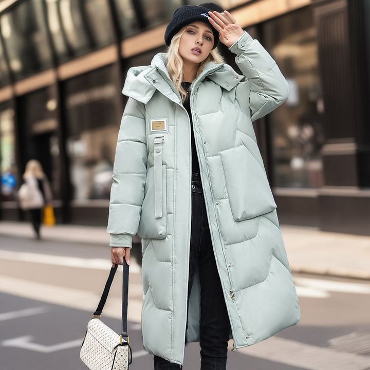 Women's Warm Long Hooded Winter Coat