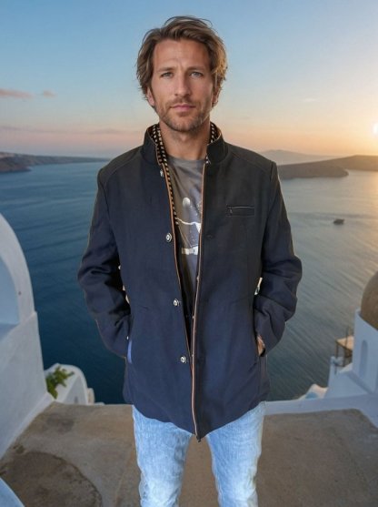 Business Wool Fashion Scarf Coat