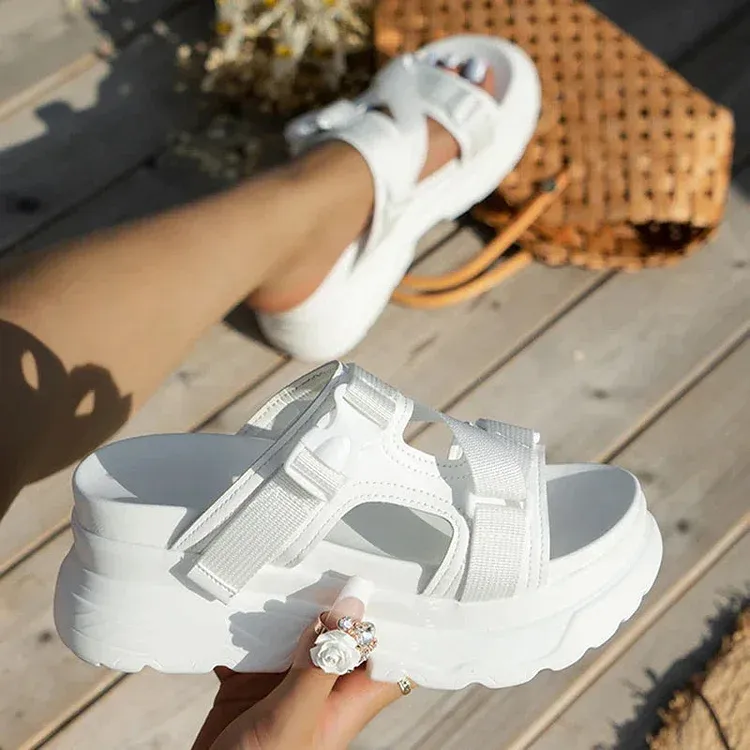 Orthopaedic chunky sandals