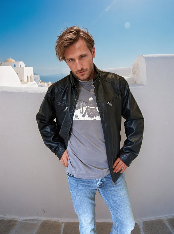 Leather Jacket for men