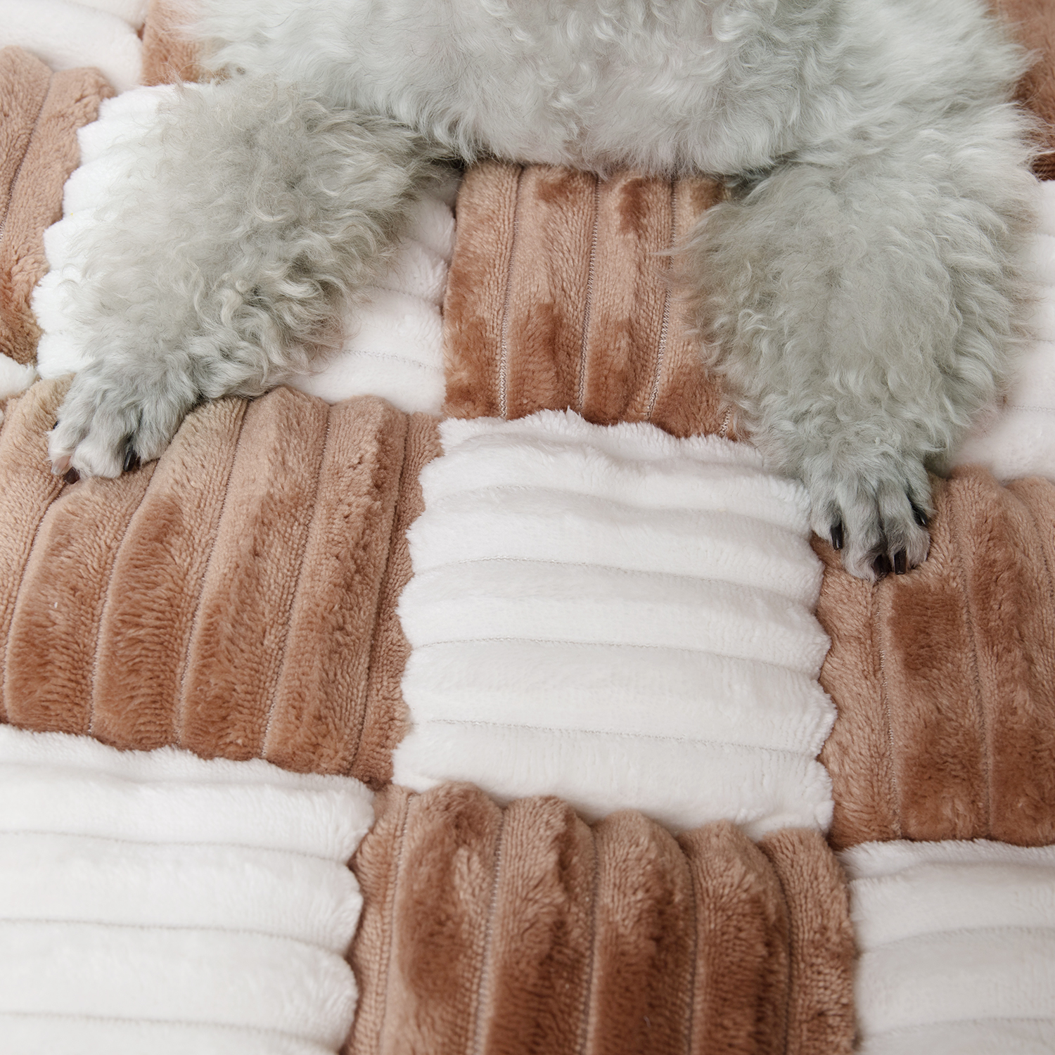 Large Plaid Square Pet Mat Bed Couch Cover