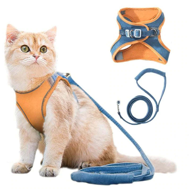 Breathable Cat Harness + Leash