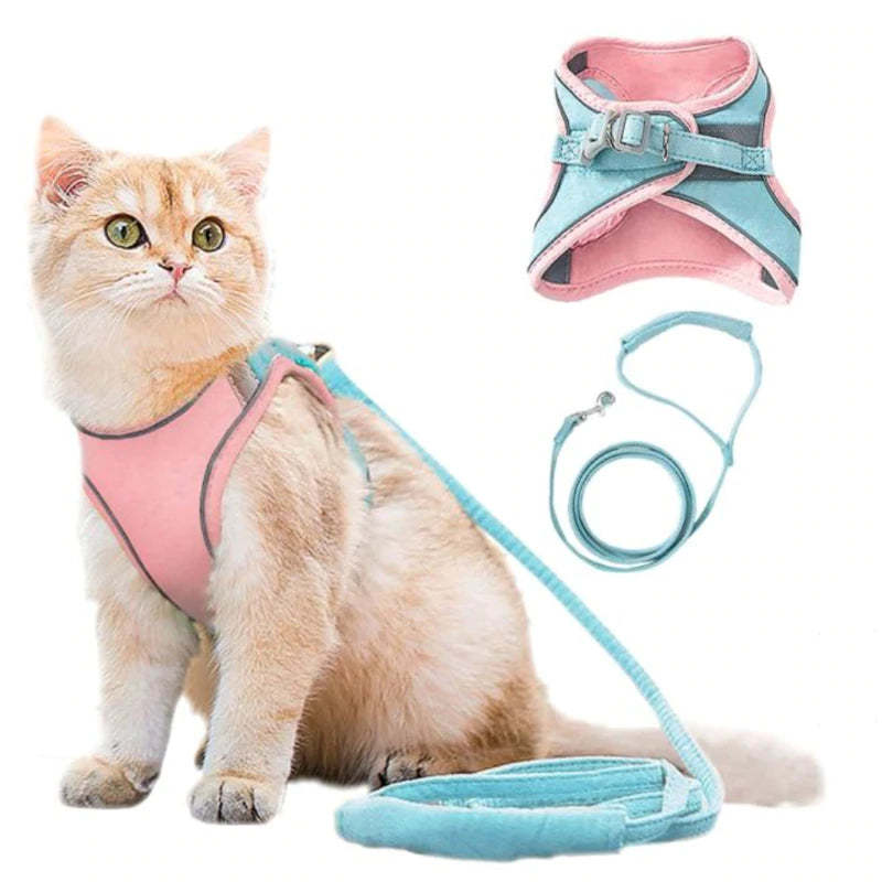 Breathable Cat Harness + Leash
