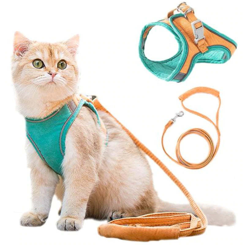 Breathable Cat Harness + Leash
